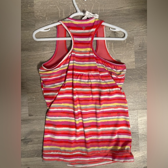 Striped Racerback Tank Top - Picture 2 of 3